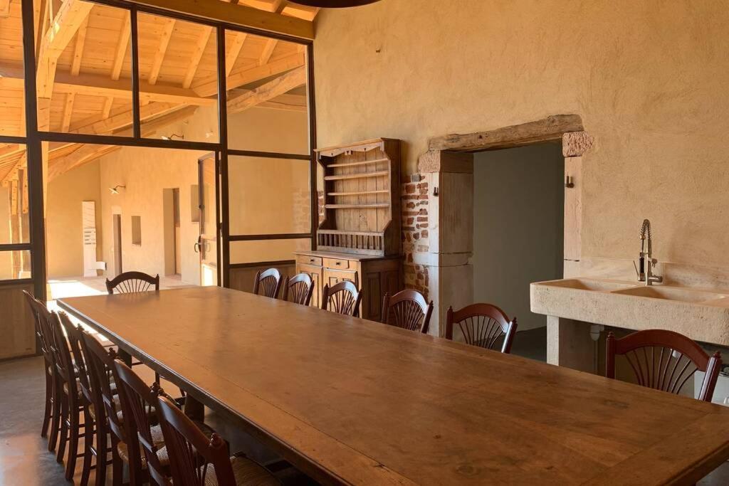 Ancien Haras Refait A Neuf A 3 Km De Vonnas Villa Exterior photo